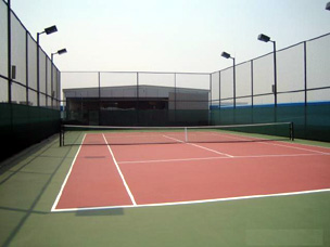 硅pu網球場